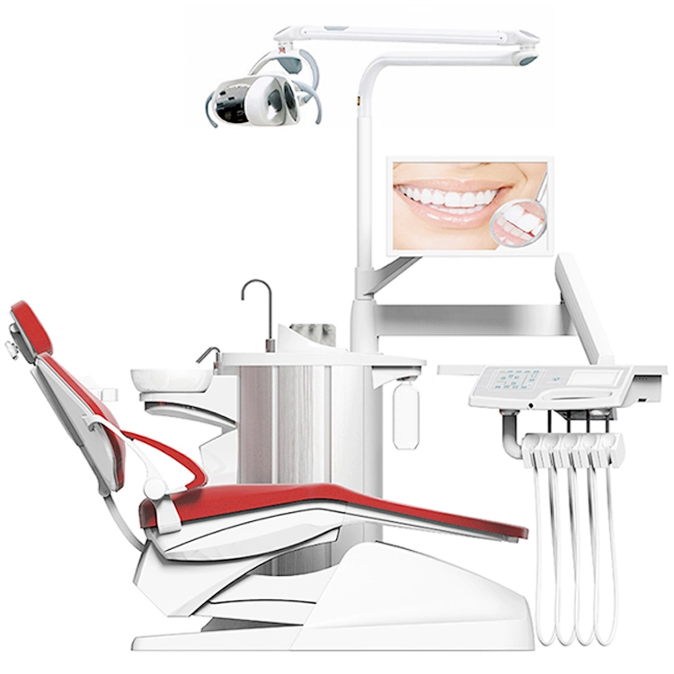 Ce Approved Luxury Multifunctional MD-A02 Cheap Dental Chair with LED Sensor Light