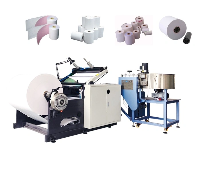 Automatic Slitting Rewinding Thermal Paper Roll Making Cutting Machine