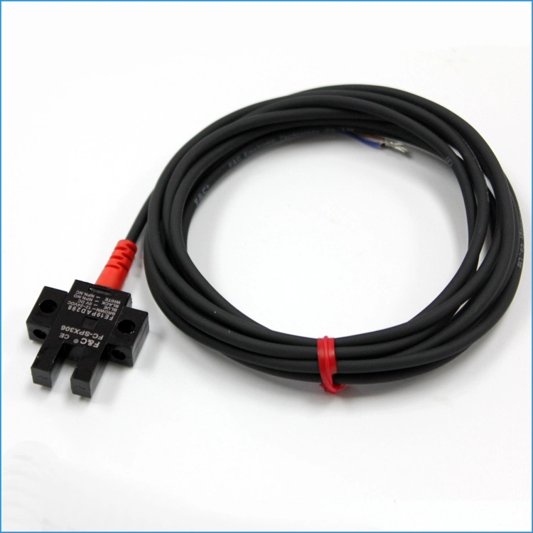 F&C U Type Sensor Slot Photoelectric Switch 5-24VDC Industrial Infrared Automation Sensor