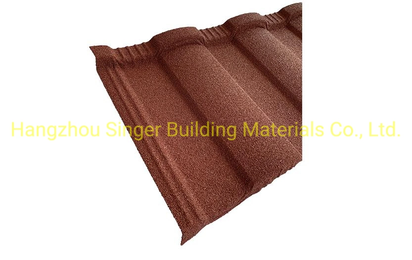 Wind Resistant Roofing Tiles Metal Sheet for Roofing Prices Light Weight Congo, The Republic of Congo Modern Stone Coated Roof Tiles