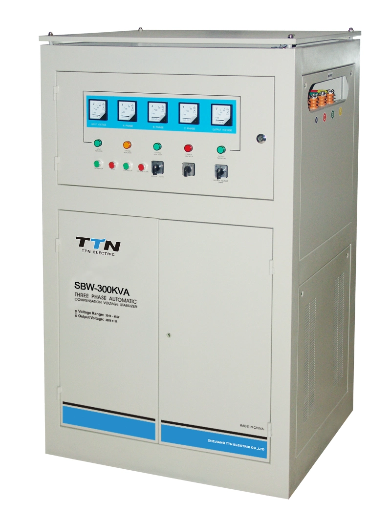 TTN-Schrankregler SBW 200 kVA 3-phasig vollautomatisch AC Spannungsstabilisator