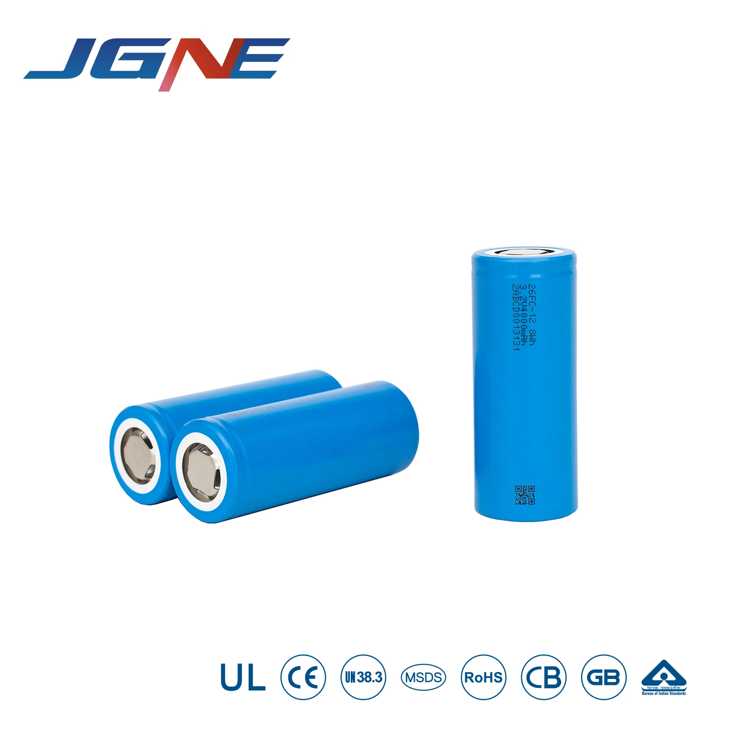 Lithium Battery 26650-3000mAh-3.2V LiFePO4 Rechargeable Li-ion Battery