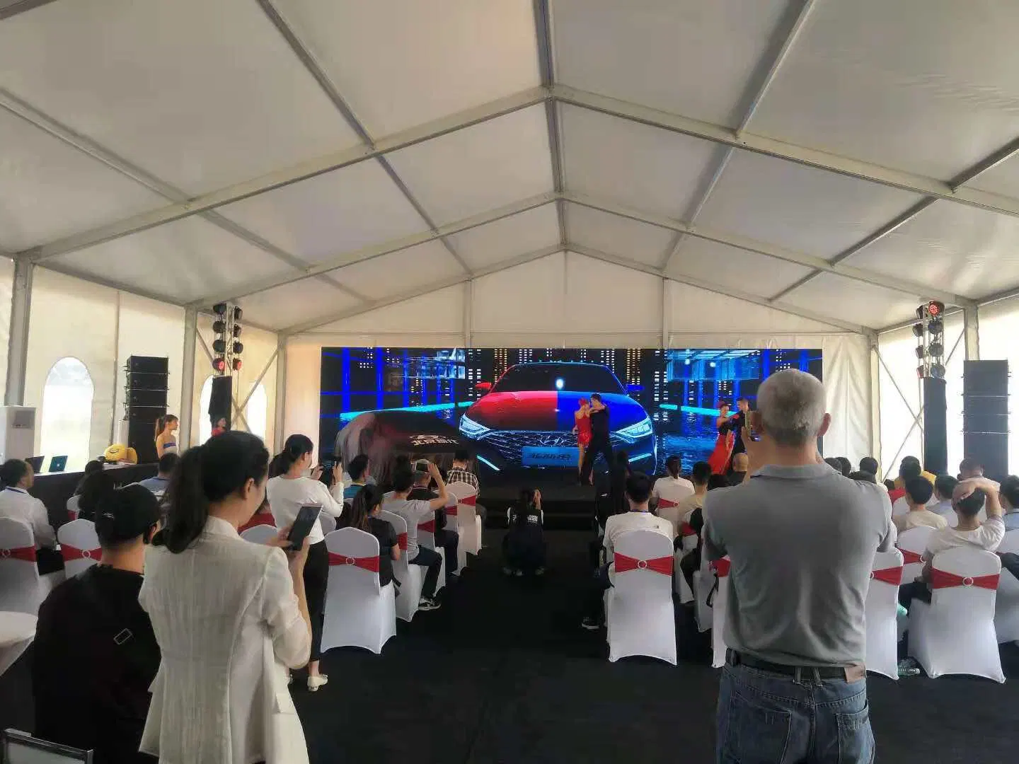 Carpa Tent for Beijing Hyundai Motor Company New Car Launch Event