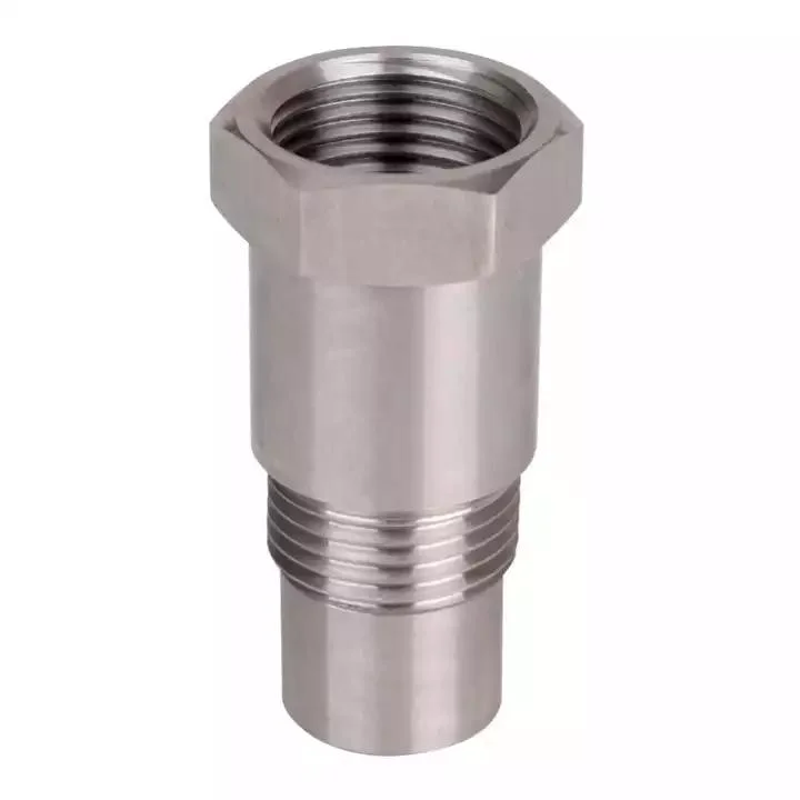 Auto Sensors Stainless Steel Oxygen Filter Adapter Extension Connector CNC Machining Parts