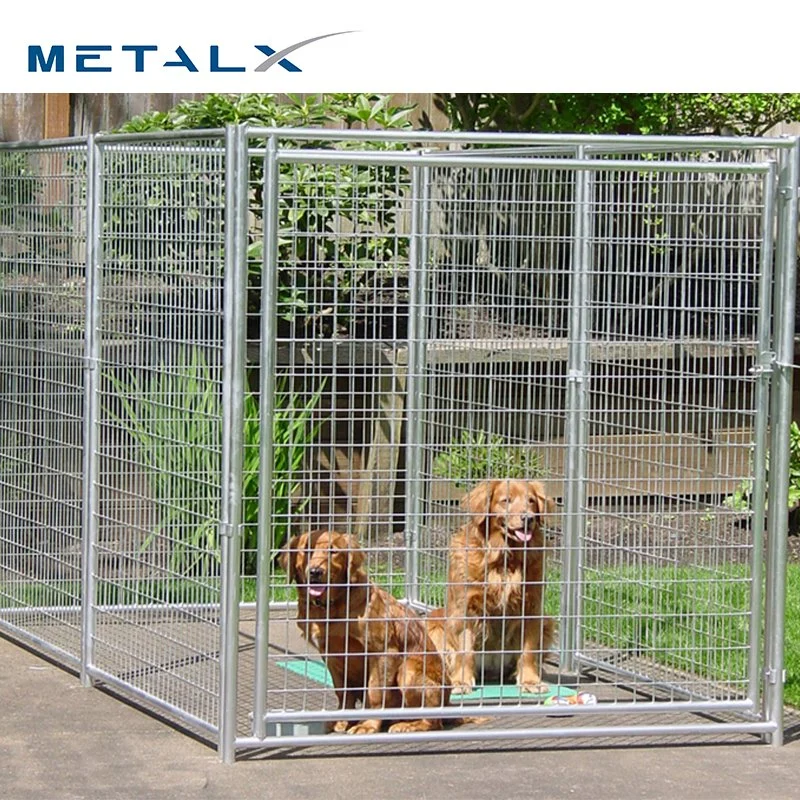 Dog Boarding Kennels Cages Collapsible Large Heavy Duty Double 2 Layer Stack Suppliers