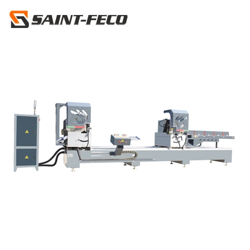 10% Discount Aluminium Window Door Making Machinery/Aluminum Double Head Saw/Aluminum Cutting Saw