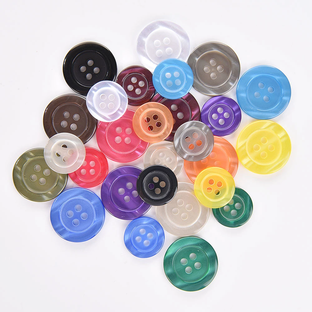 Factory Wholesale/Supplier Custom Sewing 4 Holes Plastic Resin Button Popular in Nigeria