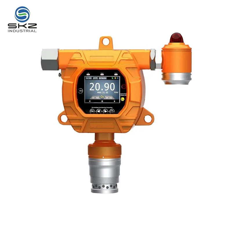 Diffusion Online Multi Gas Detect Carbon Dioxide Skz2050b-5-CO2 Gas Leakage Detector Gas Detector Gas Sensor Gas Leakage Test