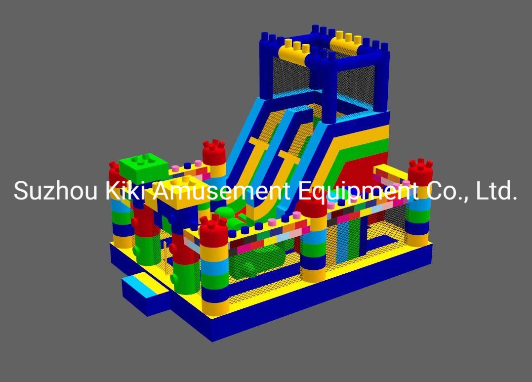 High quality/High cost performance Customized Style Water Park Equipment Inflatable Slide Bouncer Castle