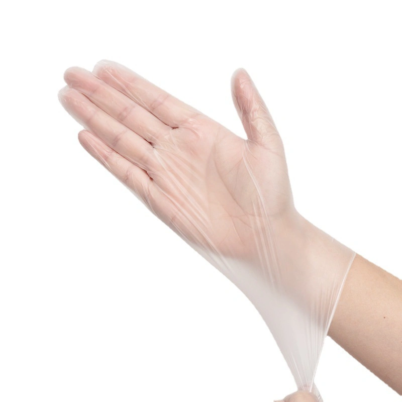 Disposable PE LDPE Plastic Gloves (CE, ISO certificated)