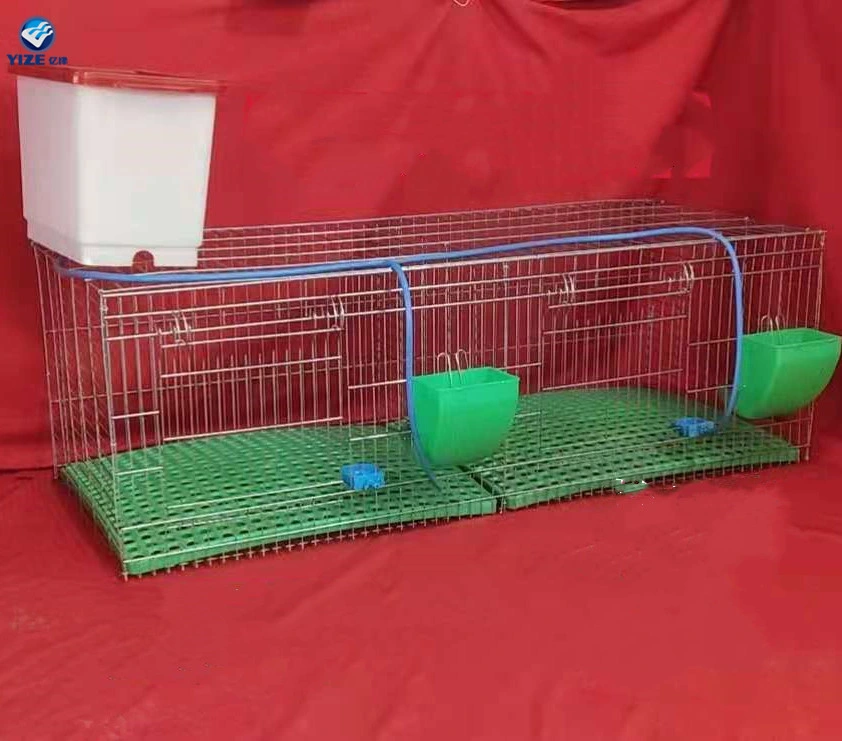 4 Tier 24 Tür Rabbit Cage zum Verkauf kommerzielles Kaninchen Käfig