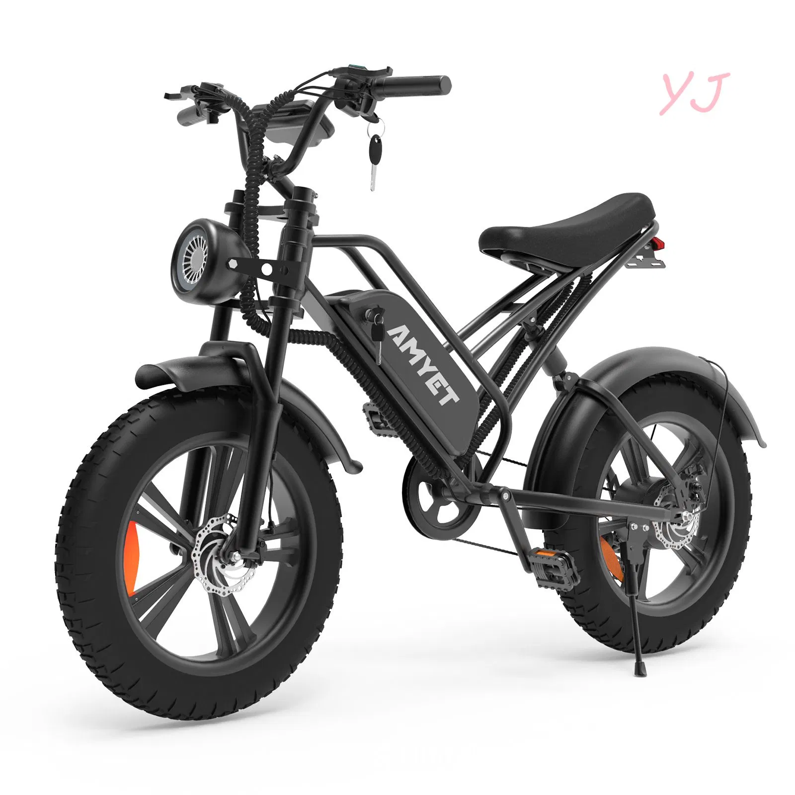 Stock Us EU Entrepôt Vélo électrique EU Entrepôt Happyrun G50 750W 48V 18ah Vélo électrique avec pneus de 20 pouces Affichage LED