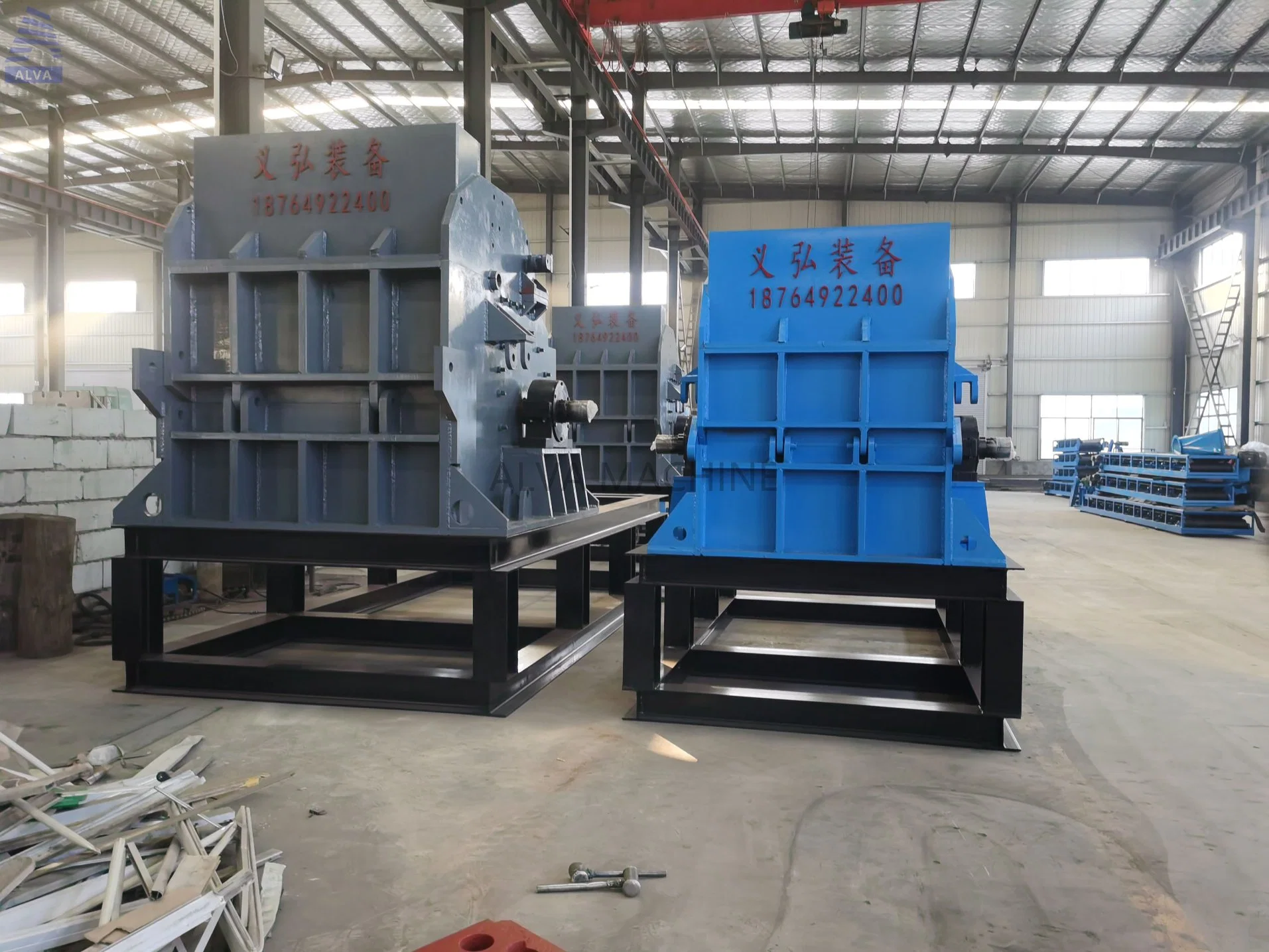 China Alva Maschine Metall Aluminium Kann Crusher Mini Abfall Schrott Metall-Crusher-Maschine Preis zum Verkauf Zerkleinern Auto Metall