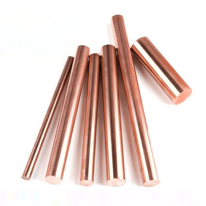 High Quality Low Price C10100 3mm 8mm Red Copper Round Bar Pure Copper Rod