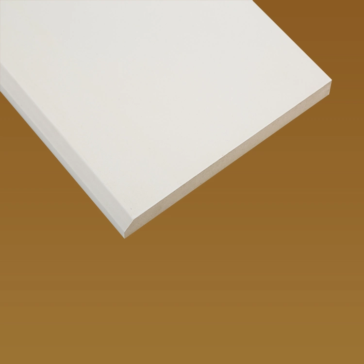 Factory Custom MDF Moulding for Home Decoration White Primed Baseboard Moulding