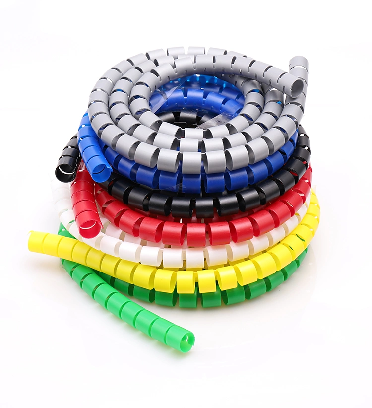 PP Plastic Spiral Protective Hose Sleeve Spiral Hose Guard