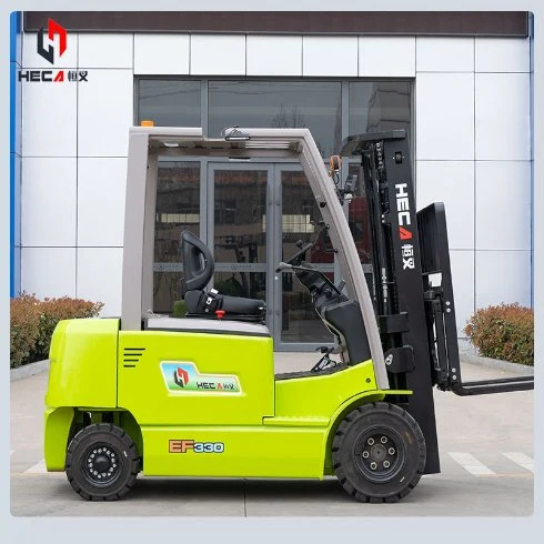 Large Load Capacity 3t/Ton 3000kg Dual Controller Design Electric Forklift Used in Warehouse