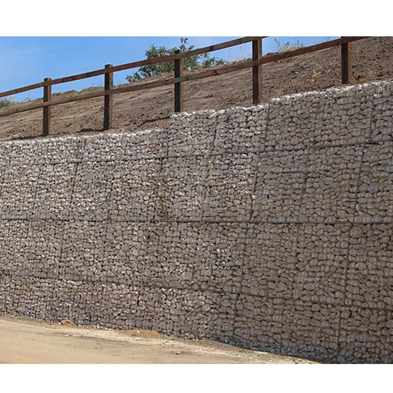 Gabion Mesh for River Slope Protection Flood Control Galvanized Lead Wire Cage