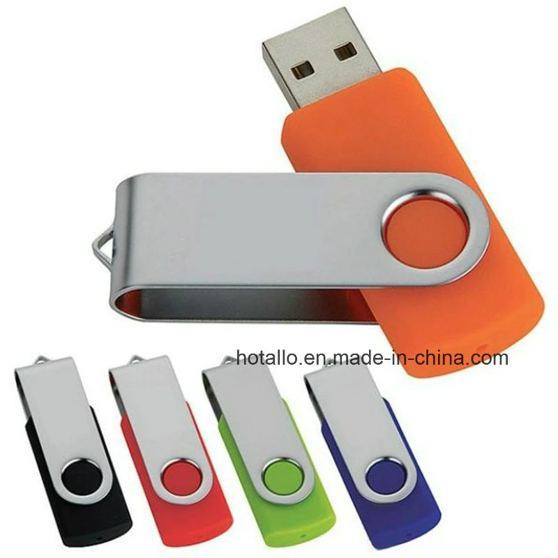 R402 Classic Swivel USB Flash Drive Pendrive with Logo with Low Cost But Good Quality