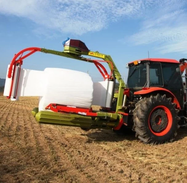 UV Protection White/Green 750mmx25micronx1500m Silage Film Agricultural Stretch Wrap Film