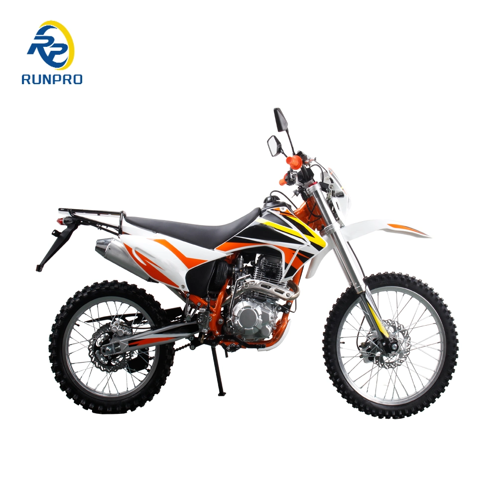 Runpro 21/18 Rodas 250cc resfriado a ar 4 Motociclo de curso de bicicleta de sujidade