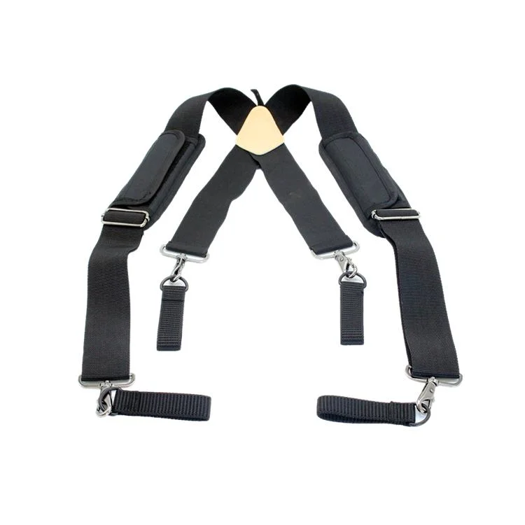 Hot Sale X-Back Tool Belt 4 Point 360 Degree Hook Padder Suspender Work Elastic Suspenders