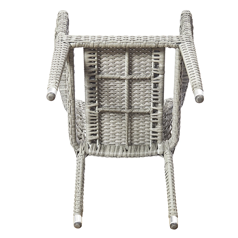 Patio Garden Outdoor Furniture Aluminum Rattan Woven Dining Leisure Chairs Products