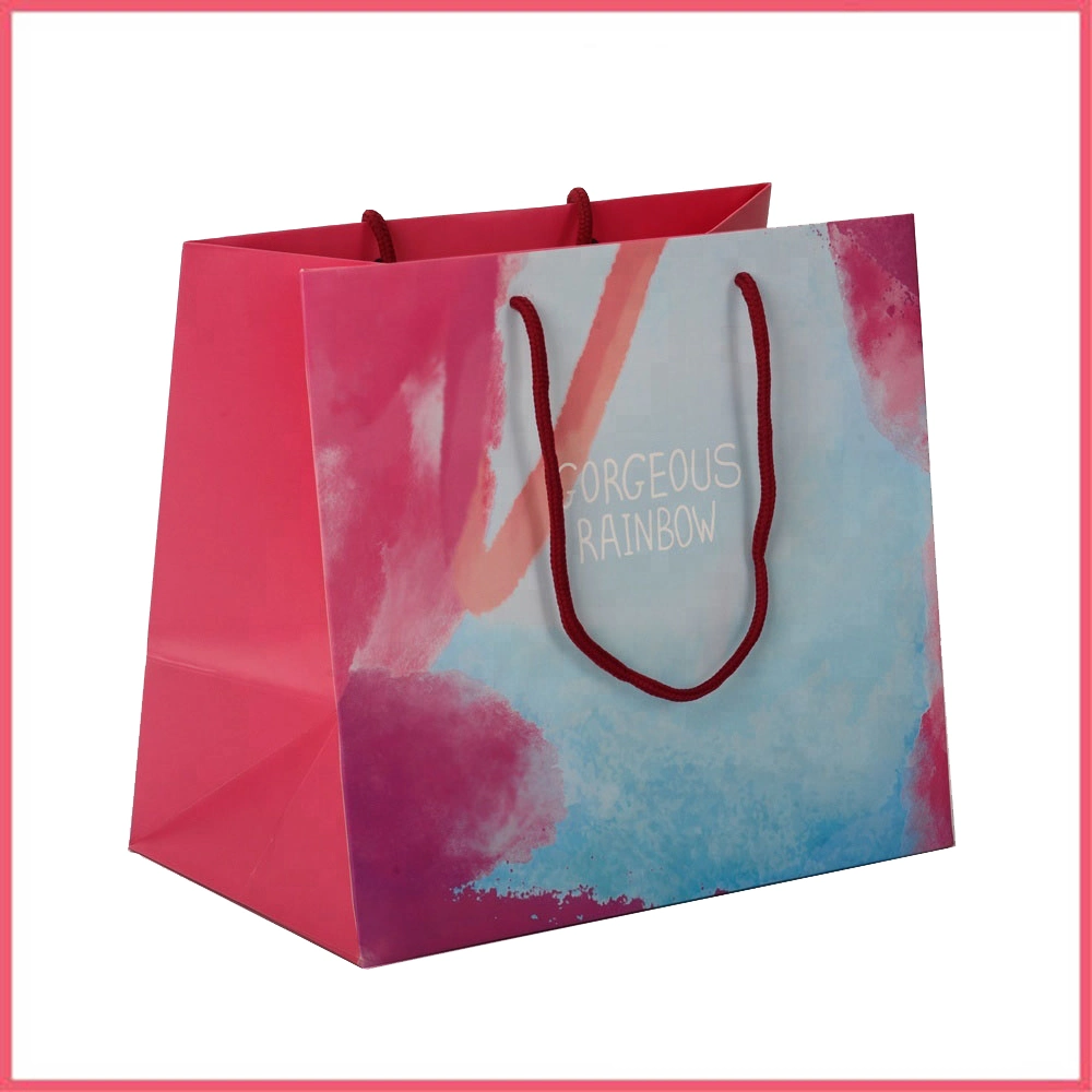 Wholesale/Supplier Cheap Custom Advertising Shopping with Logo Printing Paper Bag