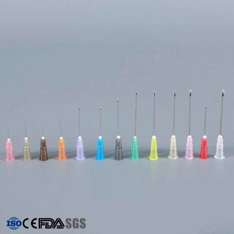 Disposable Sterile Hypodermic Needle, Bulk or Blister, CE&ISO13485