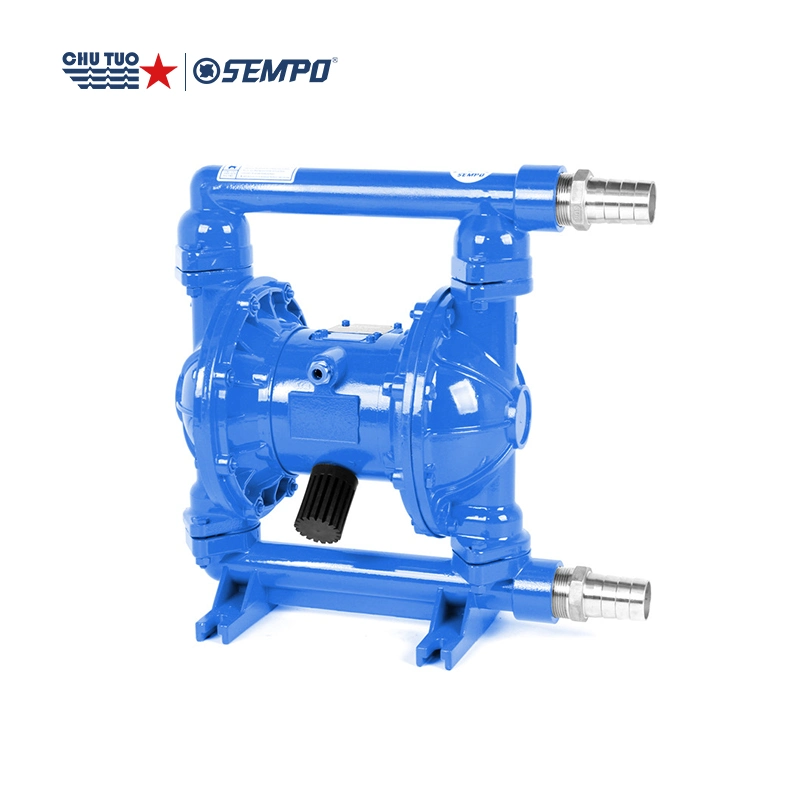 Pompe à membrane pneumatique en acier inoxydable pour pompes à air.