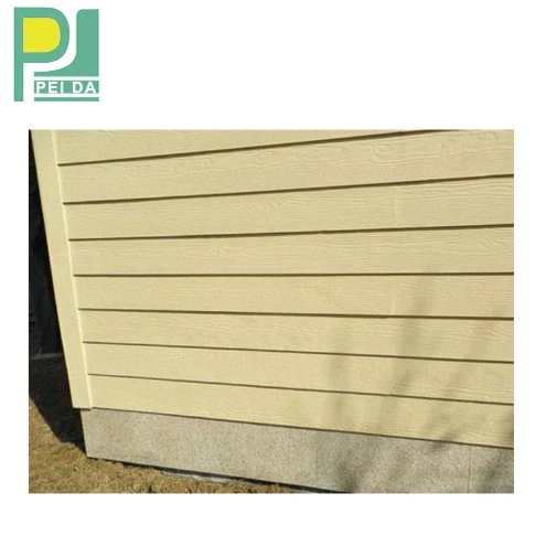 Lightweight Wall Fiber Cement Board Siding Outdoor