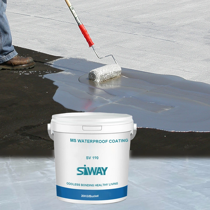 One-Component Polyurethane Factory Direct Sales Simple and Easy-to-Use Basement Outdoor Roof Waterproof Coating