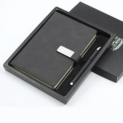 Housse pour ordinateur portable abordable, coffret cadeau d'affaires, coffret cadeau promotionnel, kit papeterie logo personnalisé, cahier à couverture rigide