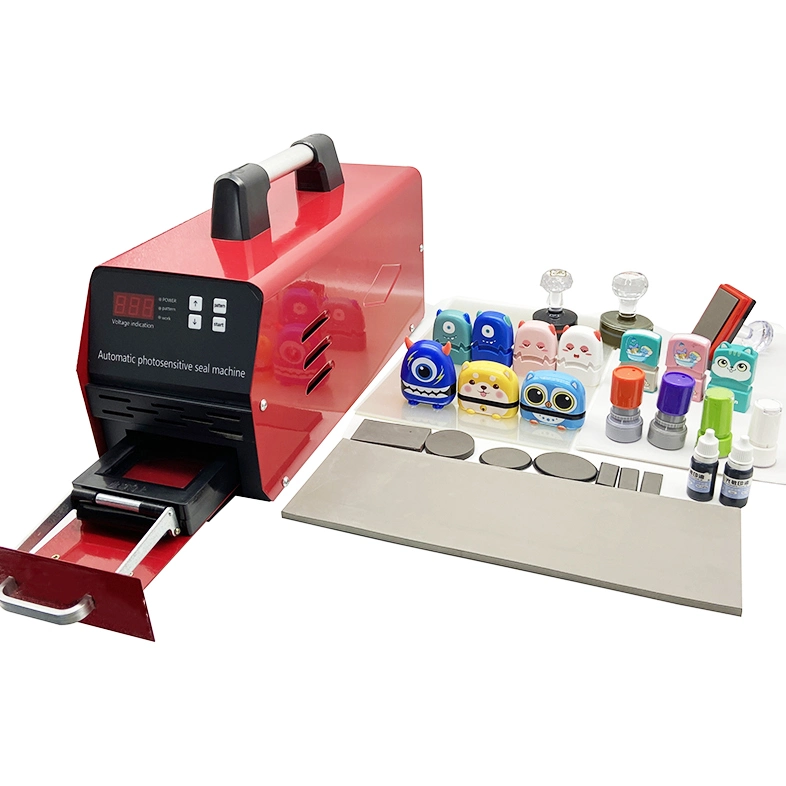 Flash Stamp Machine Photosensitive Pre Inked Rubber Stamp Machine to Make Rubber Stamps