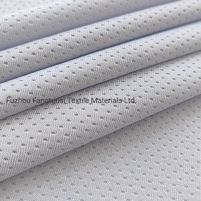 100% Polyester Material Sport Interlock Knitting Mesh Fabric for Football Wear