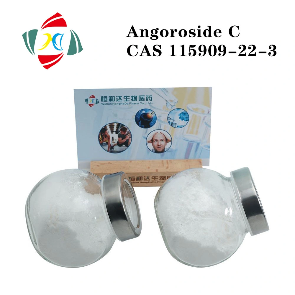 Wuhan HHD material cosmético 98% Angoroside CAS 115909-22-3 reactivo estándar