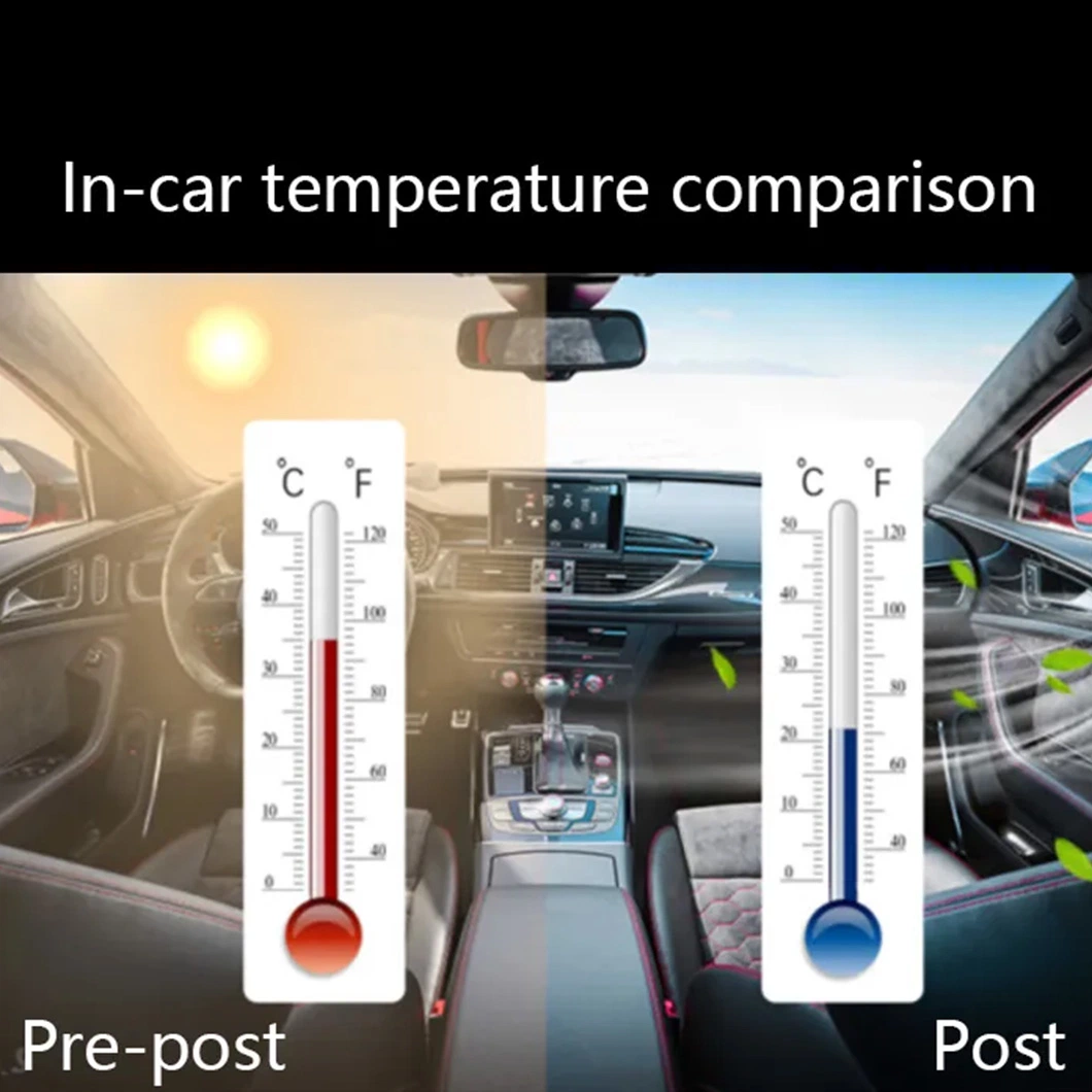 Rcj Vlt 70% Irr 99% Premium Blue Langlebiges Tiermaterial Solar Car Window Tint Film