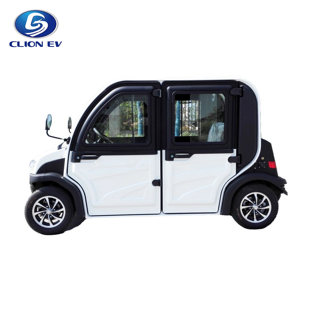 Carro de scooter para adultos de 4 lugares, elétrico, para veículos elétricos de pequeno porte, com sistema de segurança rodoviária Novo