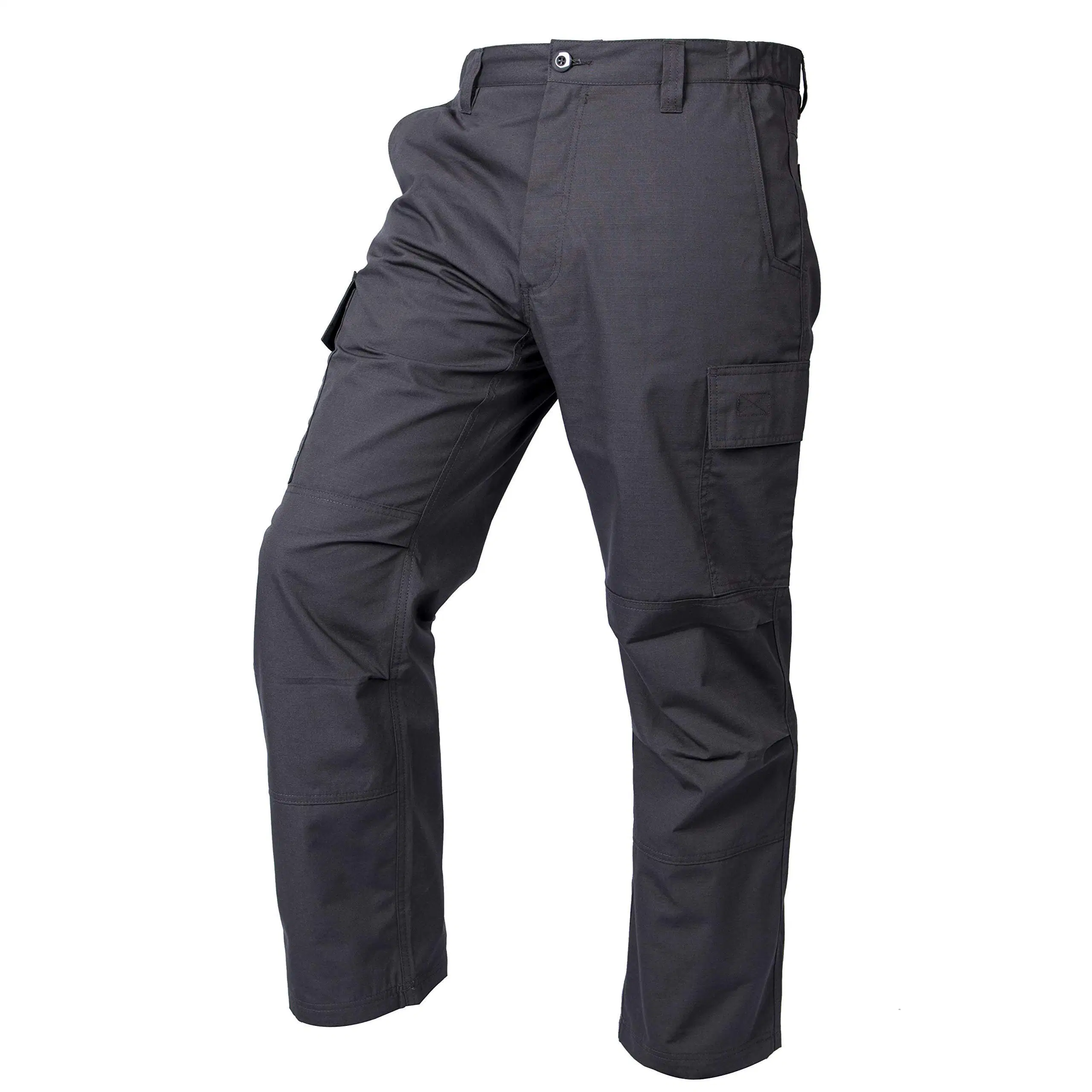 Multi-Pocket Overalls Camo Mens Loose Waterproof Canvas Fabric Woven Customization Casual Pants