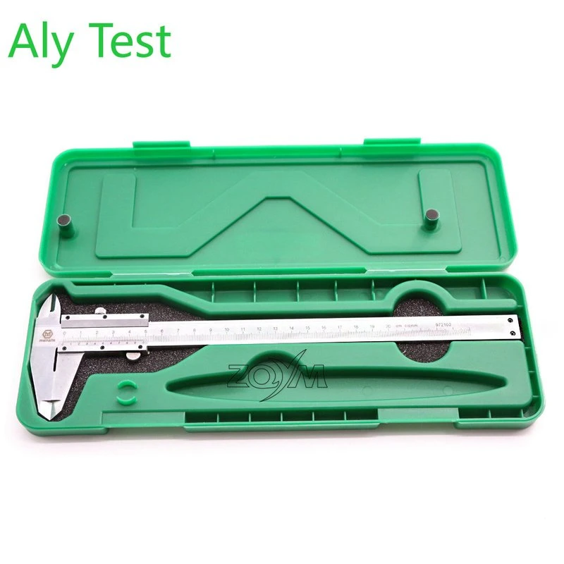 High Precision Stainless Steel Caliper Measuring Tool Vernier Caliper Calipers Slide Calliper Rule 0-200mm