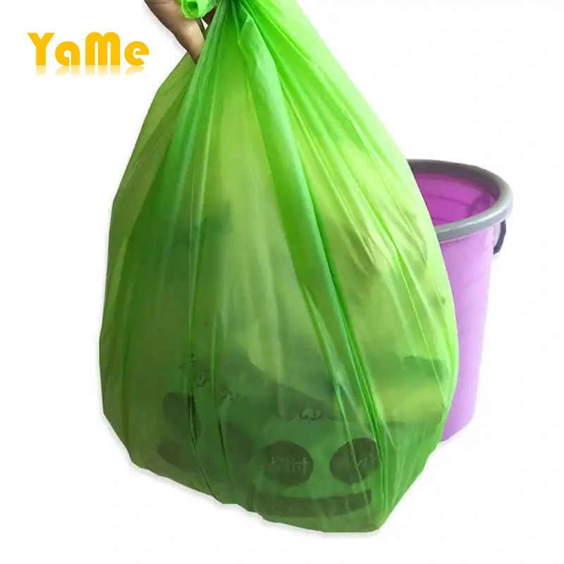 OEM Retail Grs Sustainable Recycled Plastic 13 Gallon Cornstarch Plastic Raw Material Plastic Garbage Bag