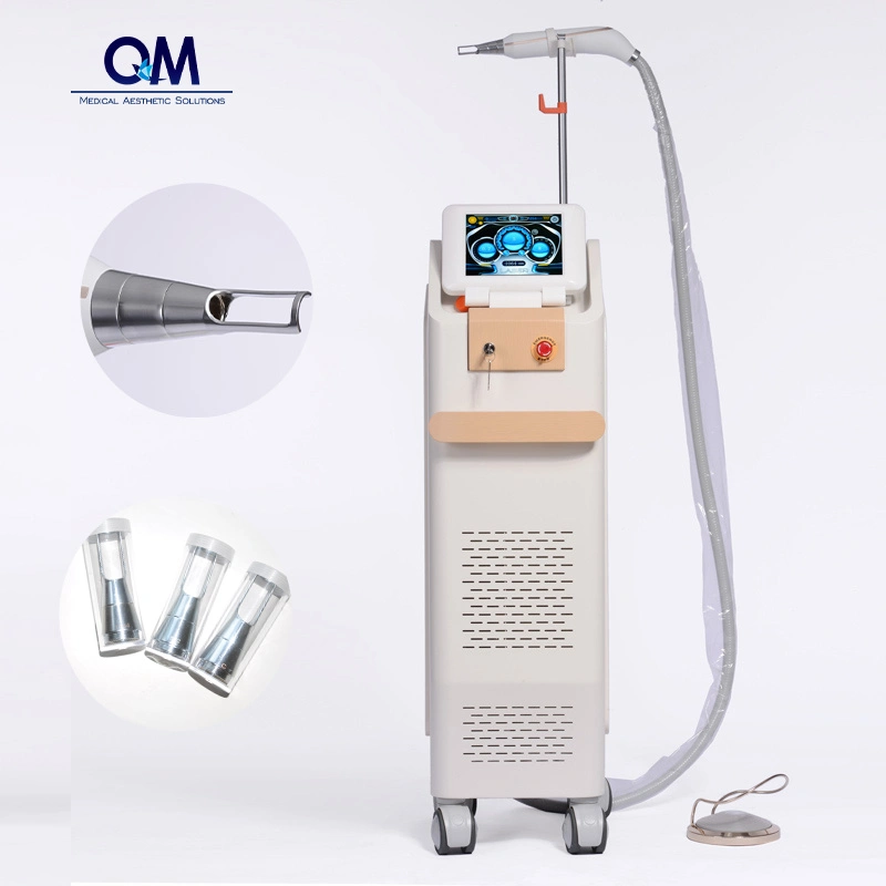 Q-Switched ND: YAG Laser 1064nm +532nm+1320nm 3 Wavelength Multifunctional Beauty Equippment