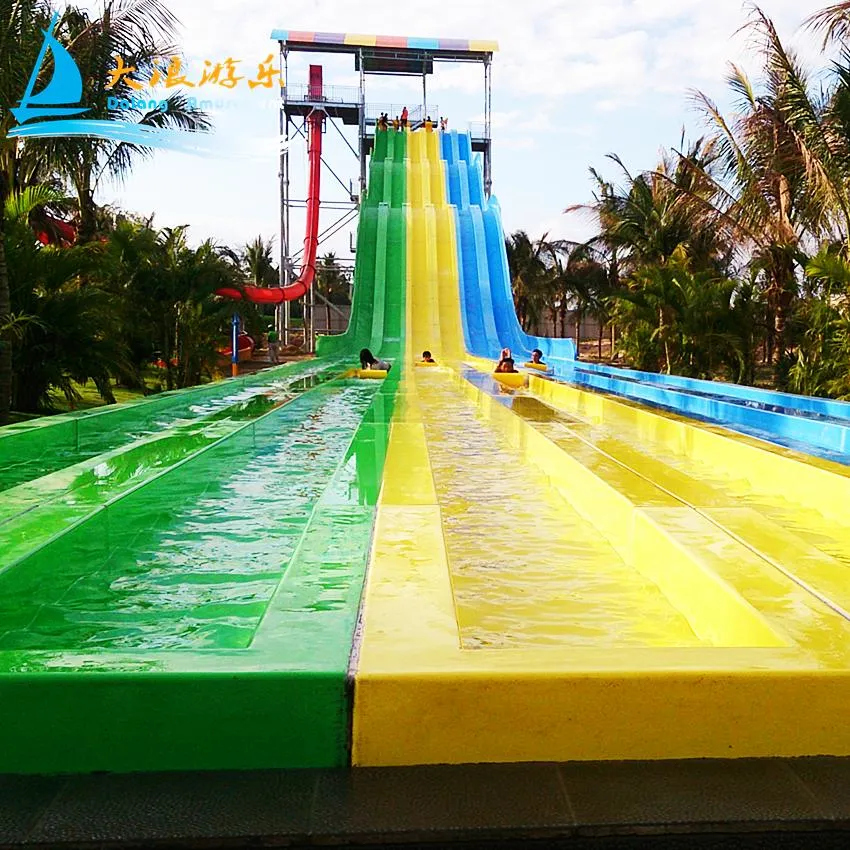 New Design Aqua Play Water Slide Amusement Park Playground