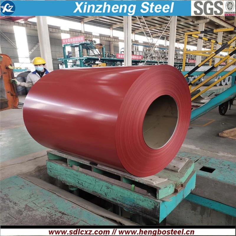 Prepainted Steel Coil PPGI PPGL Color Coated Galvanized Steel Coil Building Material