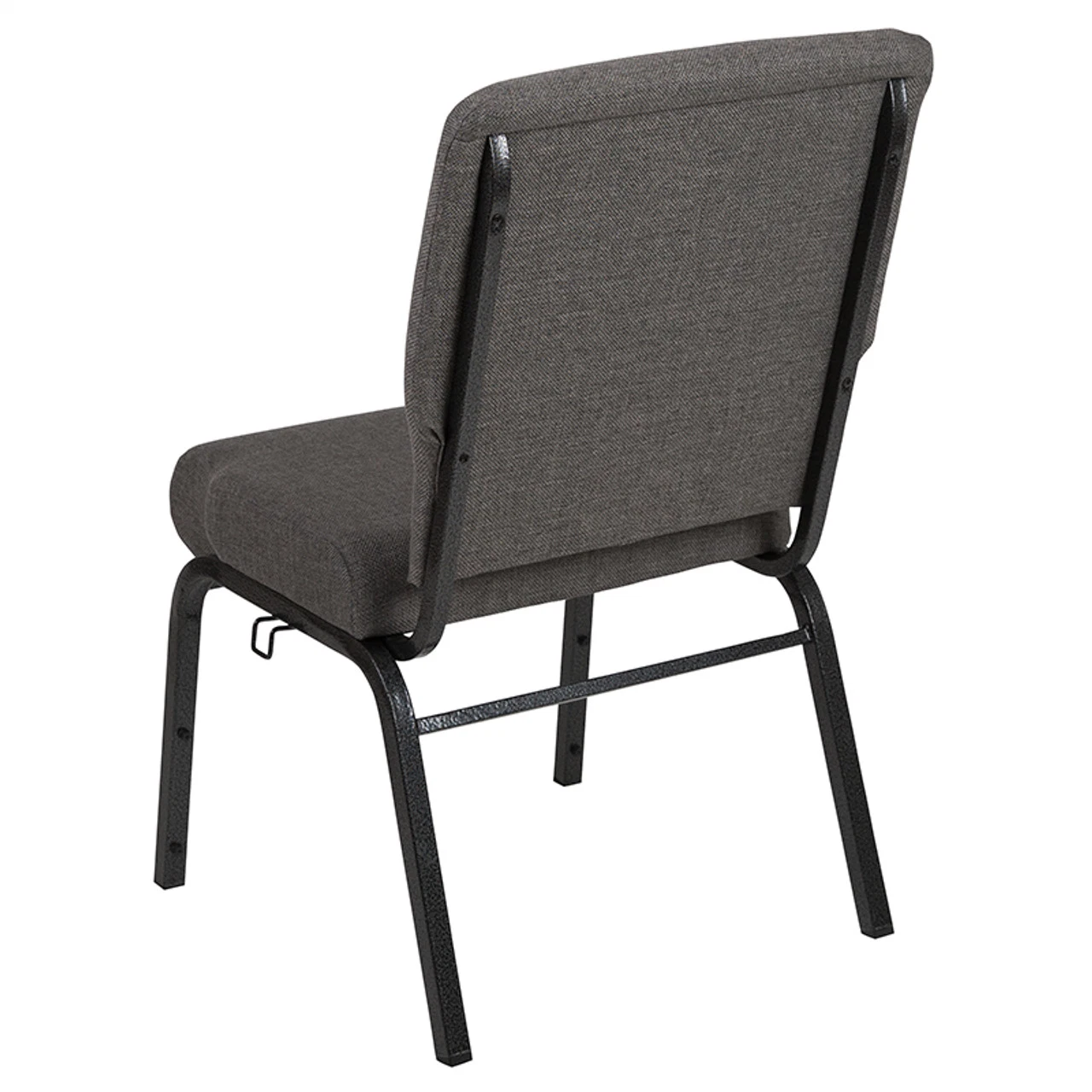 Professional Manufacturer of Charcoal Fabric Metal Church Worship Auditorium Chair  (ZG13-010)