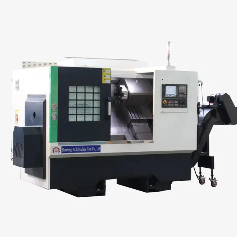 Tck6340 Tck6350 Horizontal CNC Turning Metal Lathe Slant Bed High quality/High cost performance 