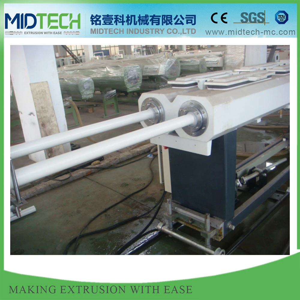 High Capacity Output Plastic PVC Dual Pipes Extrusion Machine Line