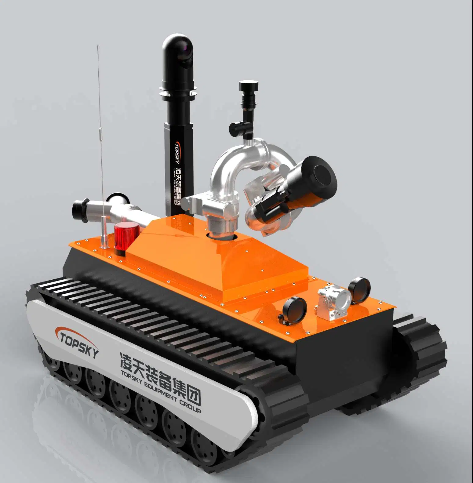 1000m Remote Control Distance Fire Fighting Robot with Good Quality