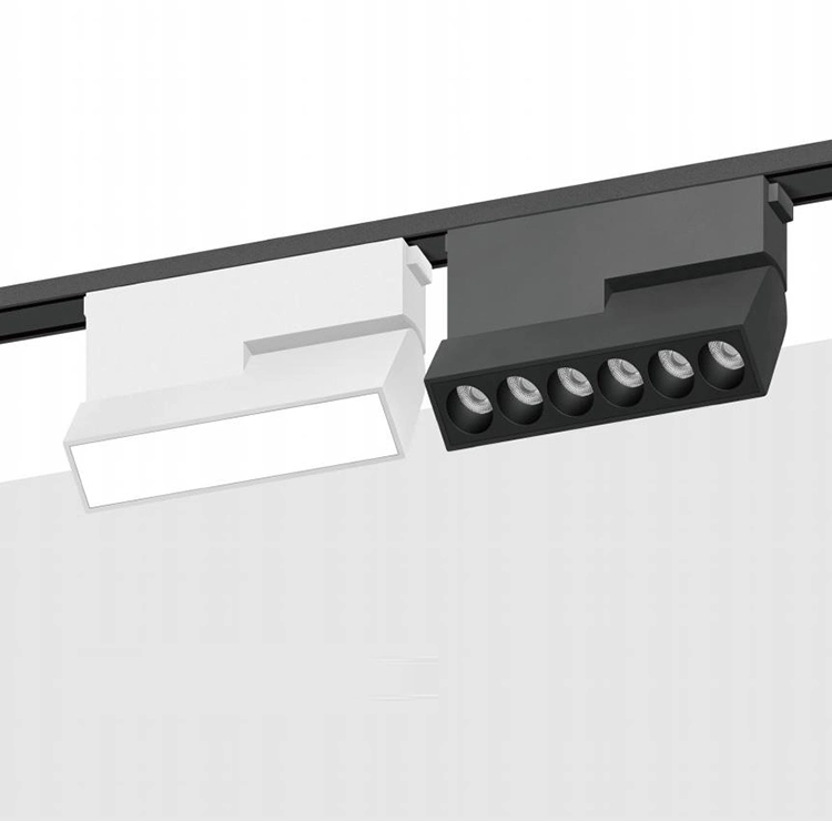 DC48V Spotlight Grille Lamp Magnetic Folding Track Light for Interior Lighting