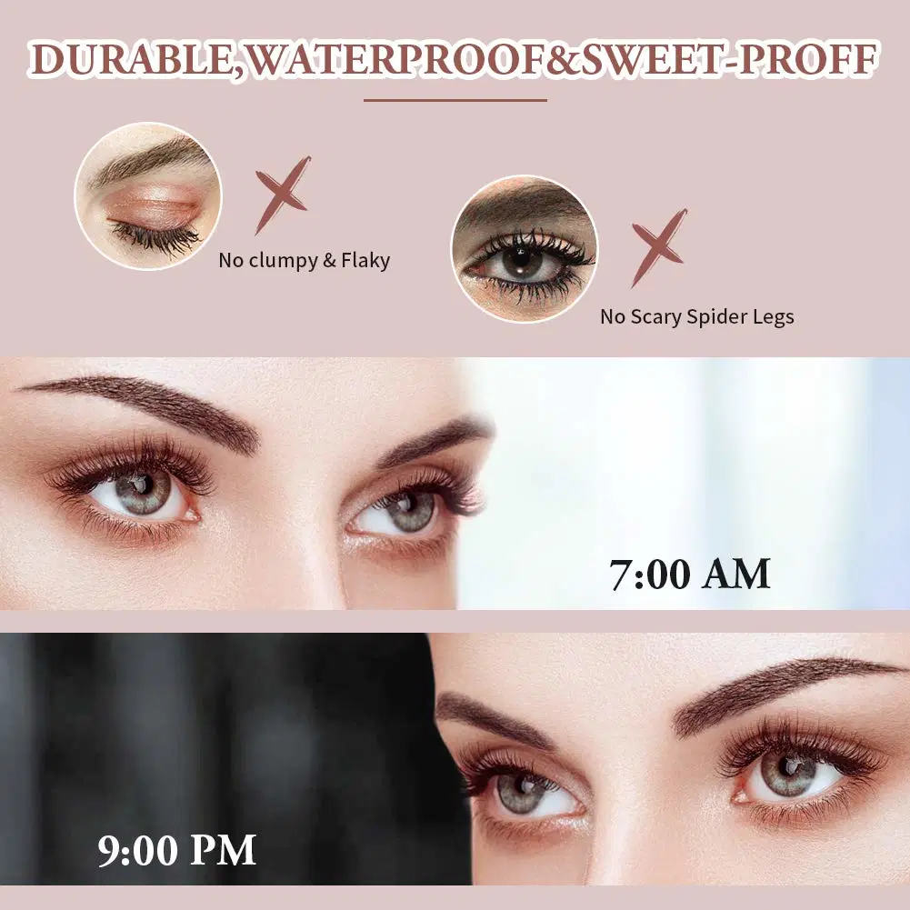 Wholesale Customized Fashion Makeup Curling Eyelash Mascara